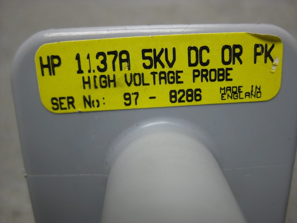 HP Agilent 1137A High Voltage Probe