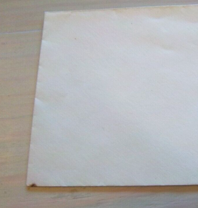Sc. U534 ??? Albino EFO - Error Freak Oddities / Postal Envelope