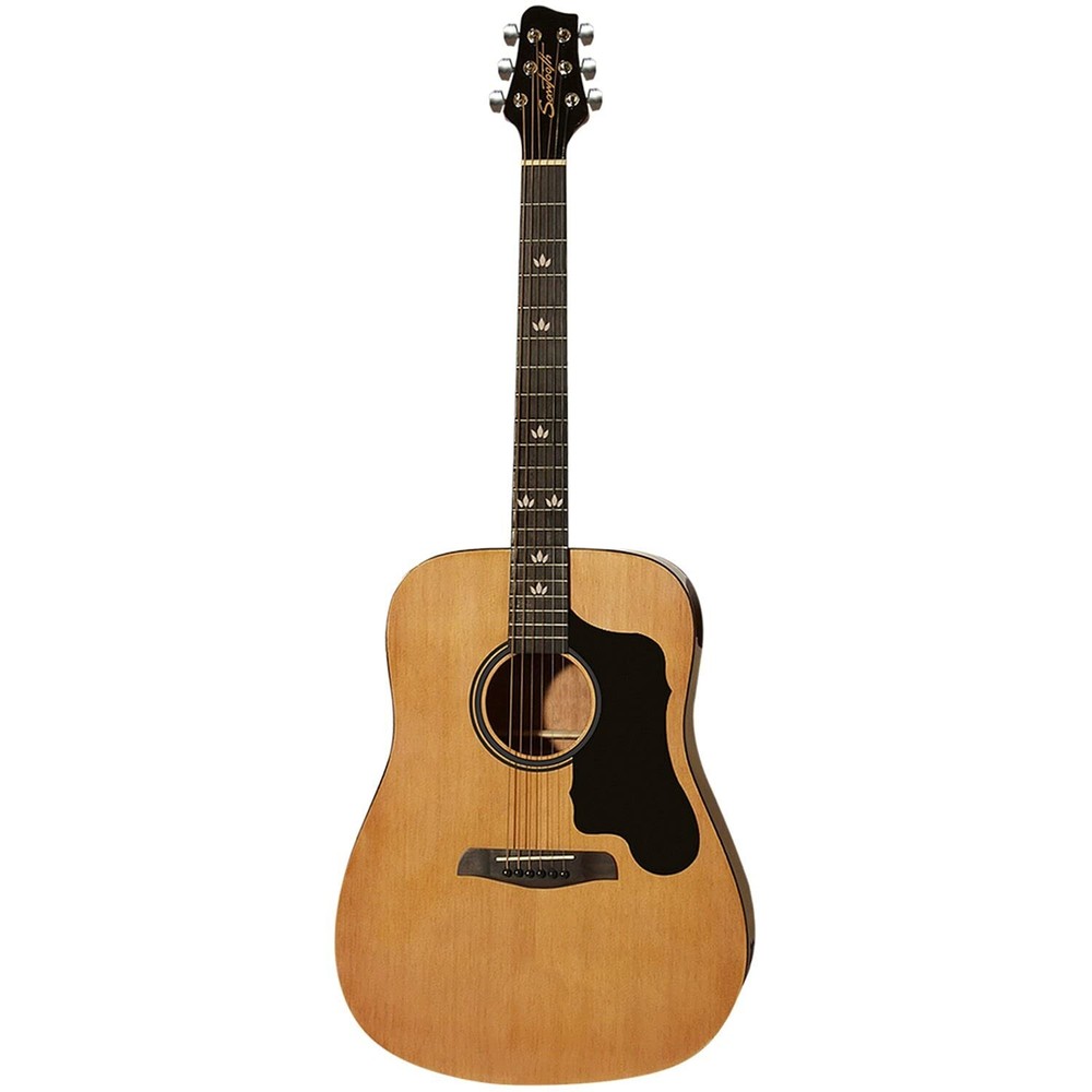 Sawtooth Acoustic Guitar Beginner Bundle, Includes Tuner, Bag, Hanger & Straps