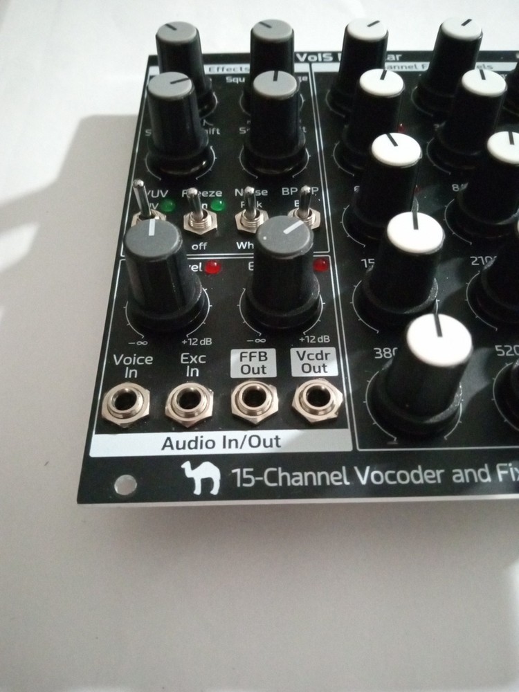 VoIS Modular 15 Channel Vocoder And Fixed Filter Bank .