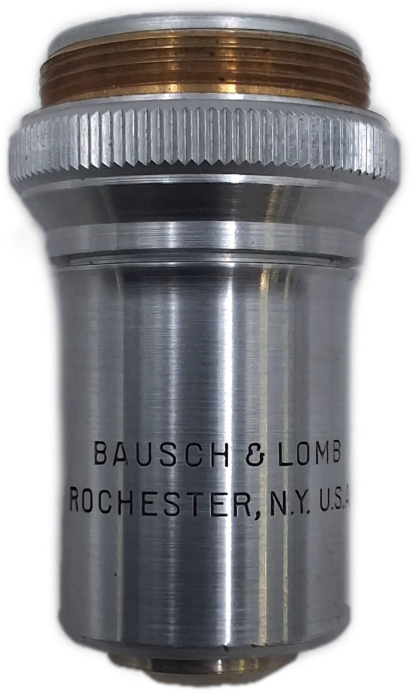 21x 8mm 0.50 NA Microscope Objective Lens Microbiology Lab