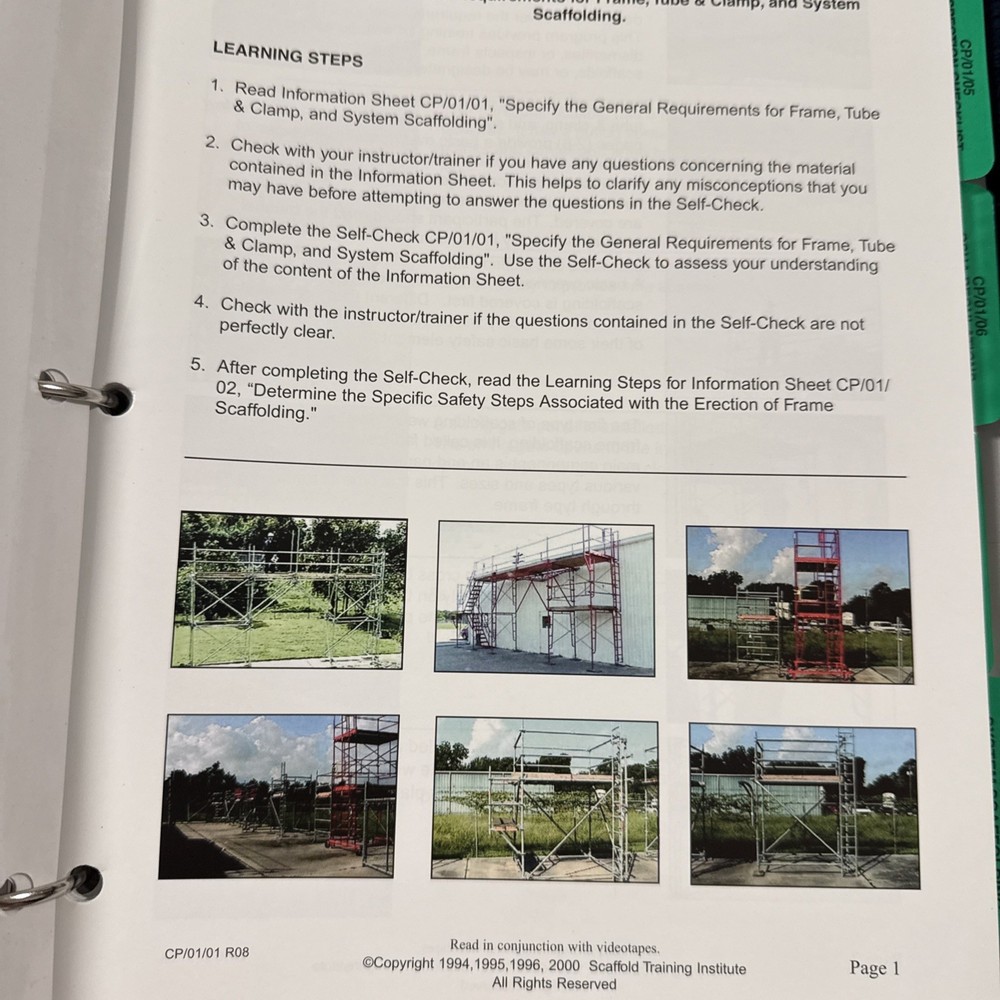 Scaffold Training Institute Houston Training Center ©️ 2000.