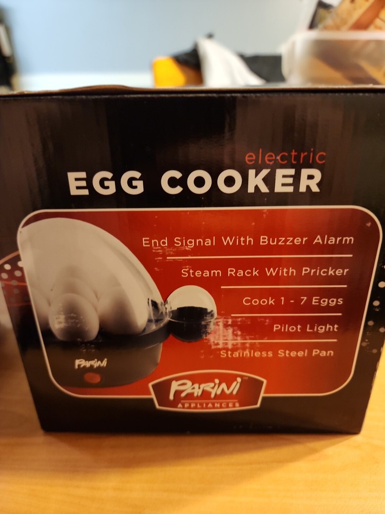 Parini Electric Egg Cooker Perfect for Hard Boiled Eggs!! Deviled Eggs! More!
