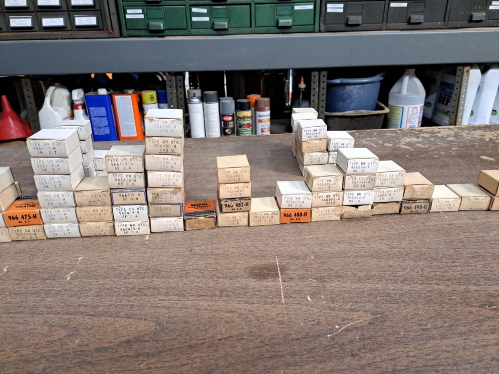 NEW WESTINGHOUSE TYPE MW OVERLOAD HEATER ELEMENTS - VARIOUS SIZES