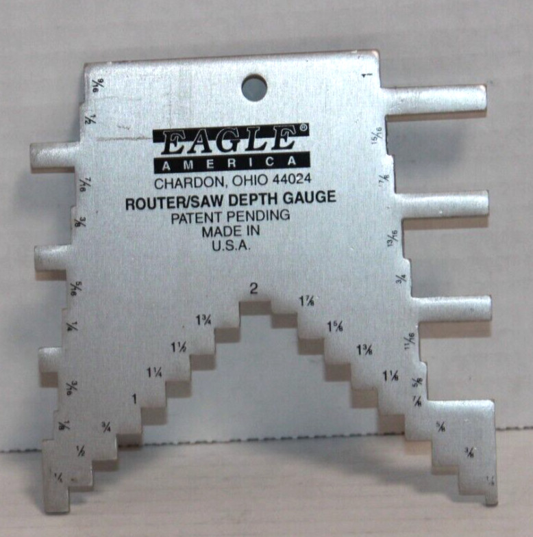 Eagle America Rounter Saw Blade Depth Gauge