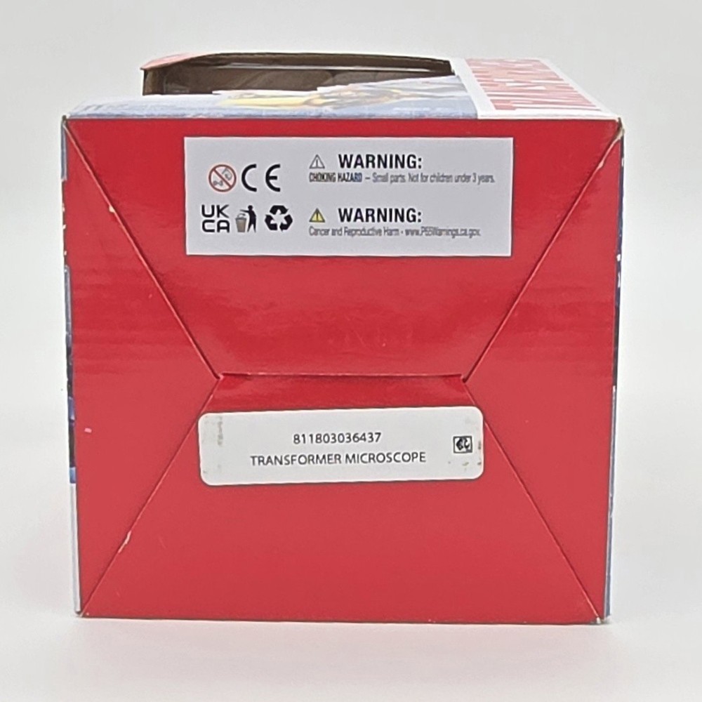 Transformers Jr. Lighted Microscope 8X Magnification New~Sealed