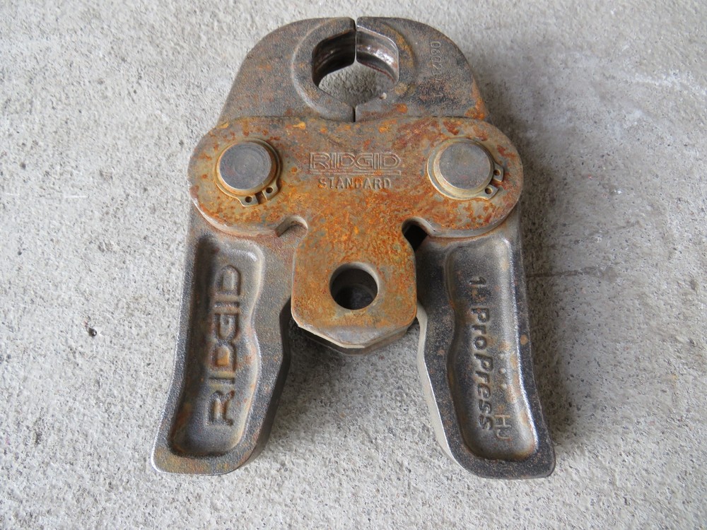 RIDGID ProPress copper crimper jaws 1"  pro press set