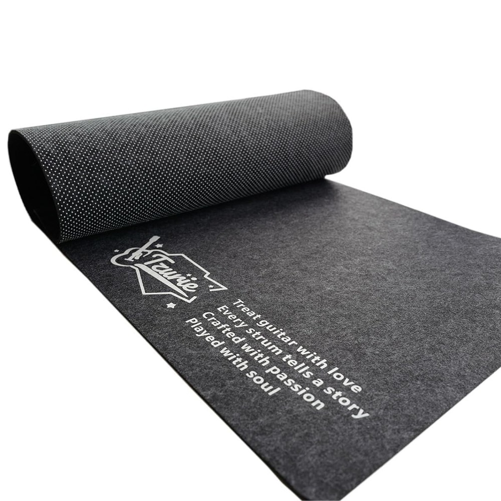 Felt Guitar Work Mat for Repair Tools & Workstation, Soft Non-Slip Surface fo...