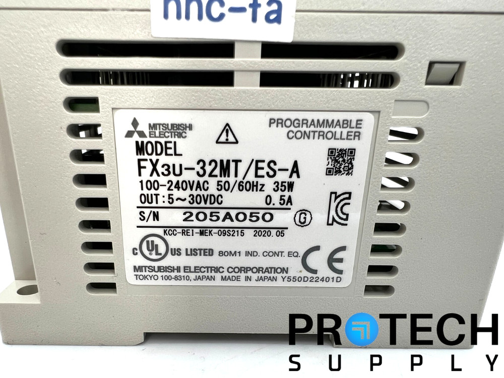 Mitsubishi MELSEC FX3U-32M CPU + AX2N-1PG Programmable Controller w/ WARRANTY