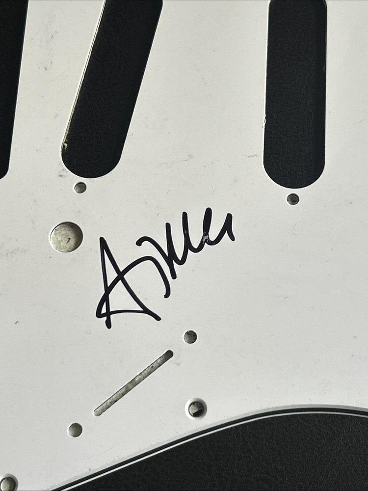 SINGER AIMEE MANN SIGNED GUITAR PICK GUARD JSA CERTIFICATION