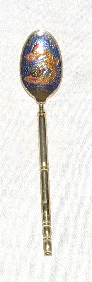 San Francisco Vintage Enamelled Spoon