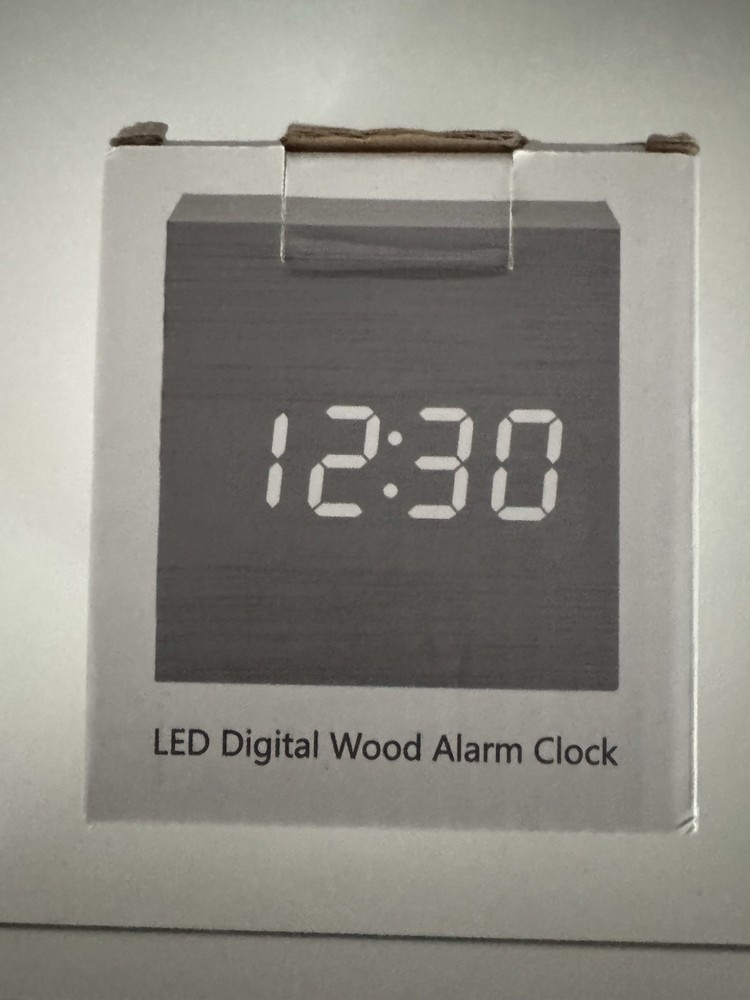 Led Travel Alarm Clock