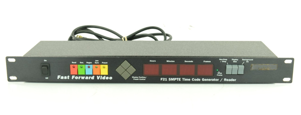 Fast Forward Video F21 SMPTE Time Code Generator / Reader