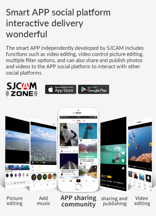 SJCAM A30 Policy Security Construction Body Camera