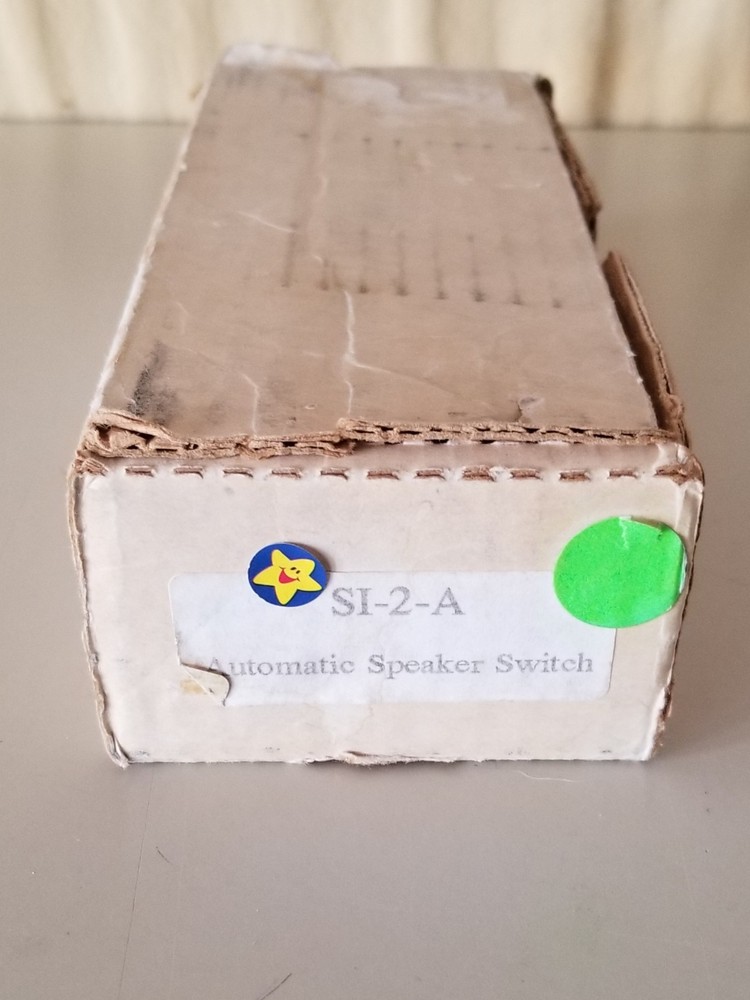 RF Systems Model SI-2 Automatic Speaker Switch, Unused [F43 98]