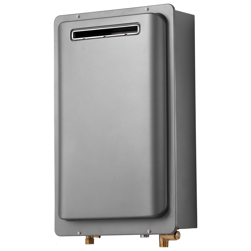 Uimoso Natural Gas Tankless Hot Water Heater 191,000 BTU Instant Outdoor 8 gal