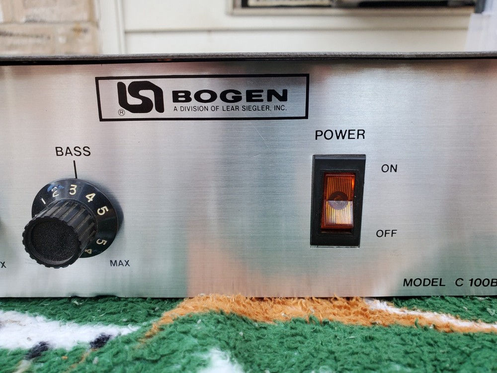 Vintage-Bogen-C-100B 100-Watt-PA-Amplifier