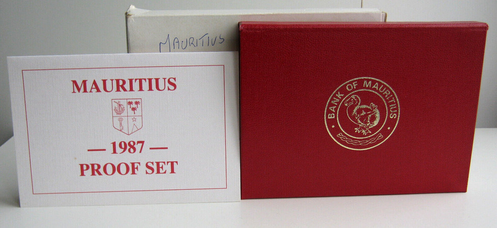 1987 Mauritius Proof Coin Set