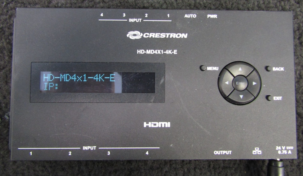 Crestron HD-MD4X1-4K-E HDR Presentation System