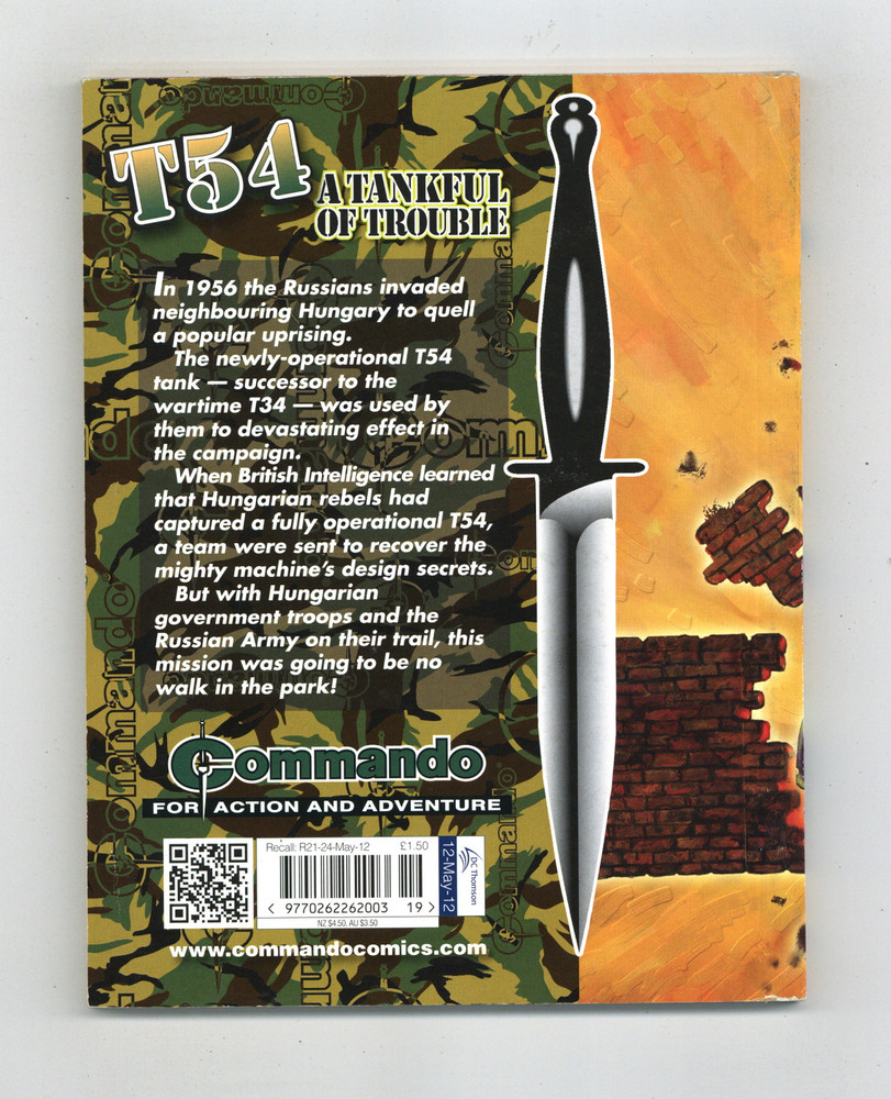 Commando for Action and Adventure #4496 VF+ 8.5 2012