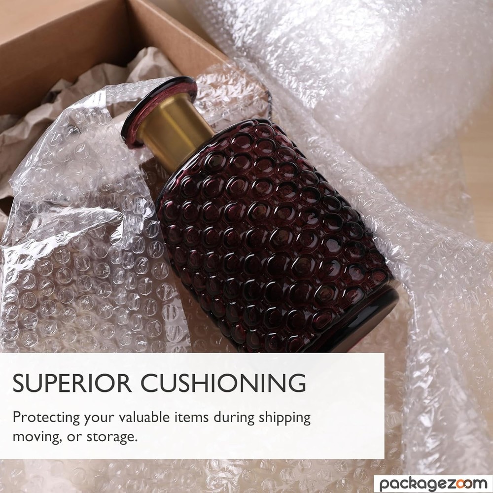 12 inch x 30 ft Bubble Cushioning Wrap, Perforated Every 12" Protective Packing