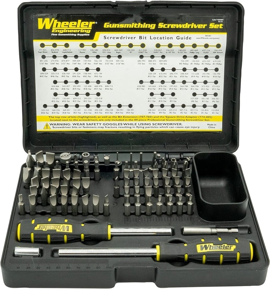 Engineering Gunsmithing Screwdriver Set with Durable Construction Gunsmithing