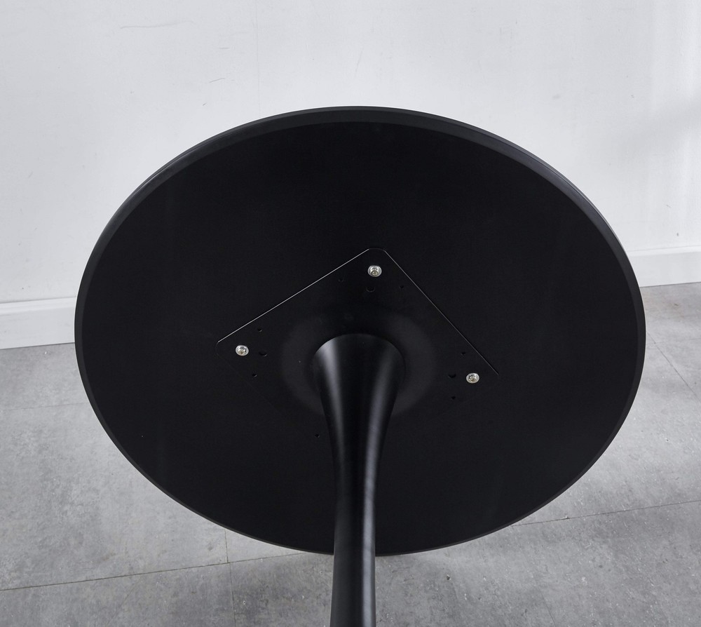 Homy Casa Special Dining Table,MDF Dining Table , Kitchen Table,Black,exective d