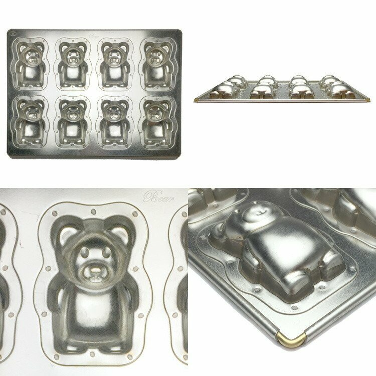 Handwork Tool Cake Mold Bear made in JAPAN