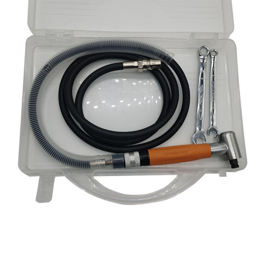 Compact Pneumatic Engraving Pen with Double Bearing for Precision Work