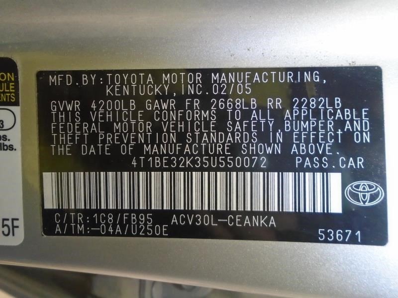 CAMRY 2005 Glove Box 1418331