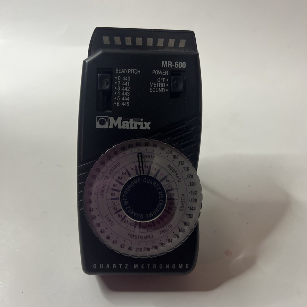 Matrix MR-600 Quartz Metronome