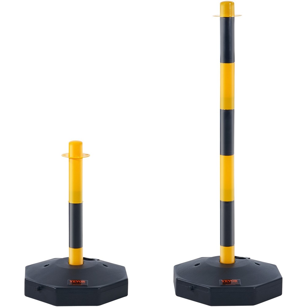 Adjustable Traffic Delineator Post Cones;6 Pack;Traffic Safety Delineator Barrie