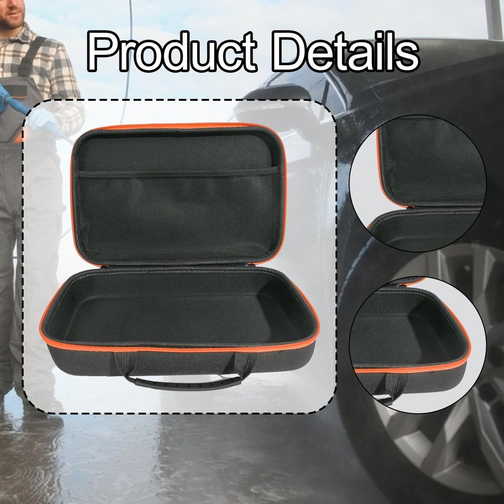 Water Pressure Washer Storage Case Comfortable Handle Multifunctional Carry