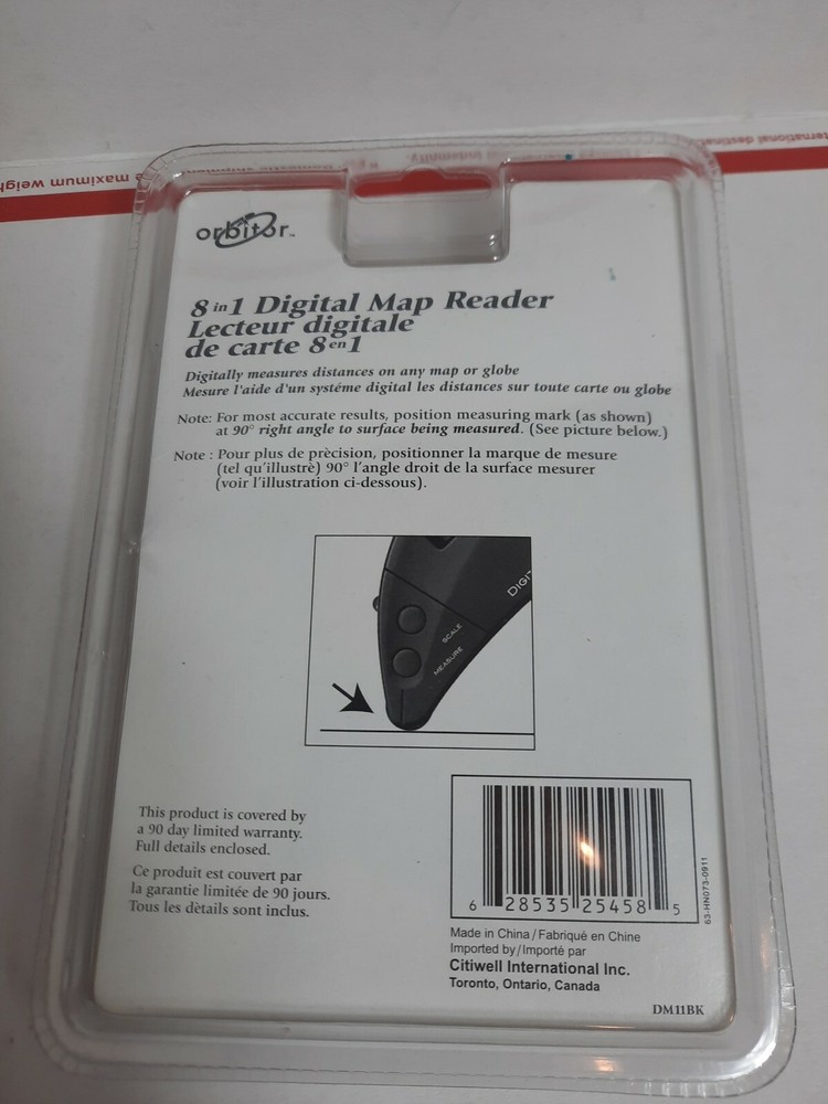 Orbitor 8 Digital Map Reader Lecteur Digitale