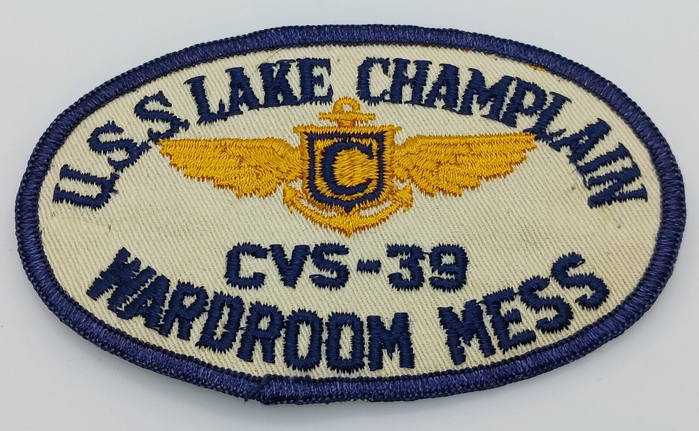 USS Lake Champlain CVS-39 Wardroom Mess Patch