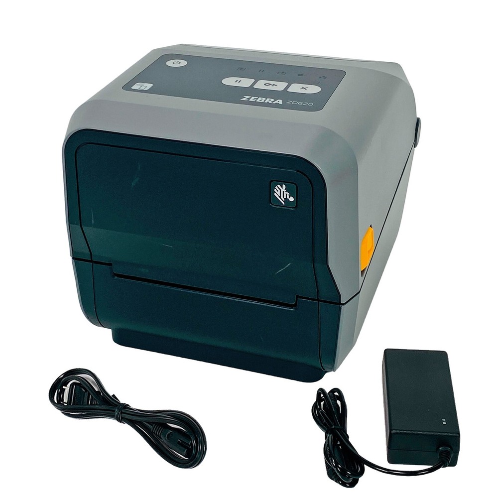 Zebra ZD620 Thermal Transfer Label Printer 300 dpi USB Ethernet Bluetooth TESTED