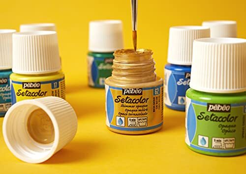 Setacolor Opaque Fabric Paint, 45ml, Sky Blue