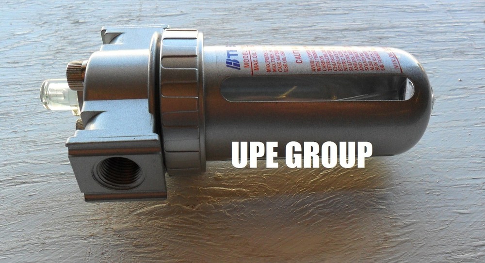 1/4" Mid Flow LUBRICATOR Air In Line OILER compressed air compressor air tools