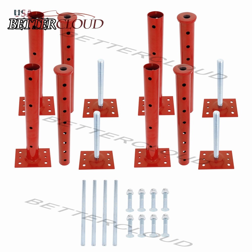Adjustable 4Pack House Floor Jacks Post Pole for Leveling Lift Support 19"-36"