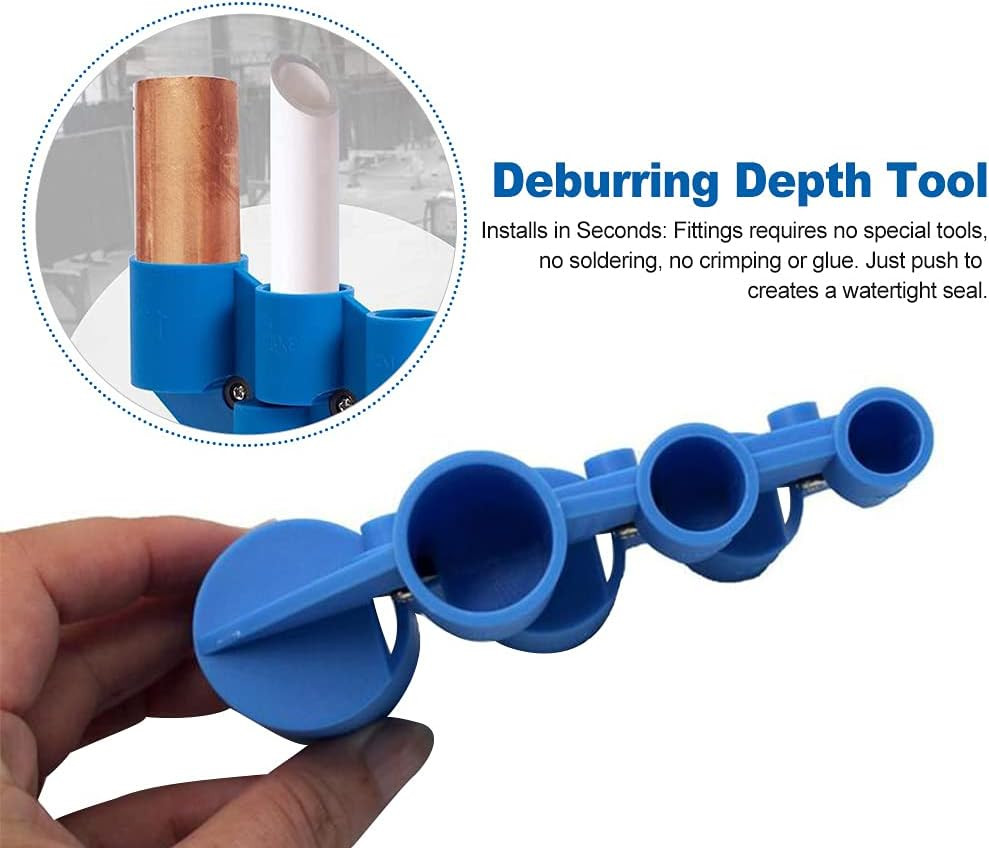 Deburring Depth Tool, Deburring Pipe, Chamfering Removal Tool, Copper Pipe Accur