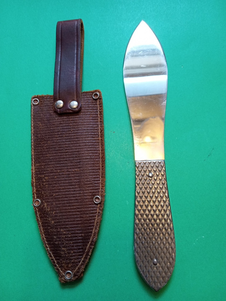 John B. Rand and Co. Solingen Germany Fixed Blade Throwing Knife