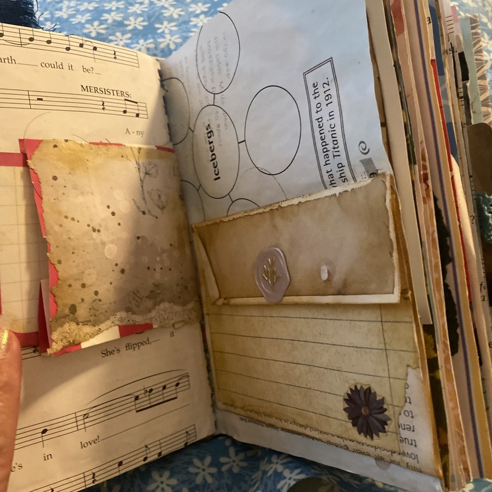 handmade junk journal books