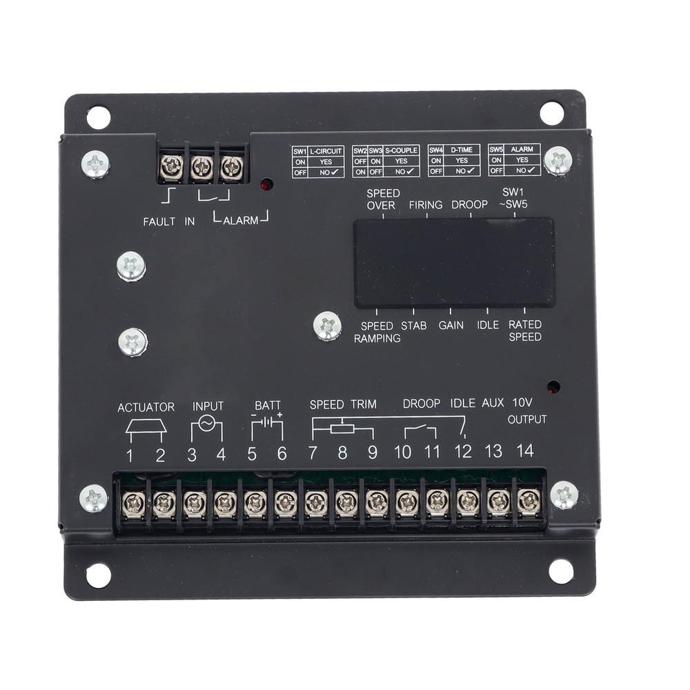 Generator Speed Controller Panel Electronic S6700H For Cummins Generator