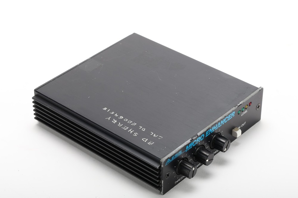 Alesis Micro Enhancer Audio Signal Processor - Fair Condition