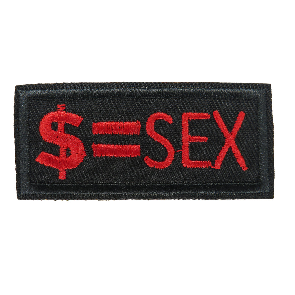 Humor statement patch iron on patch biker punk patch iron on iron on