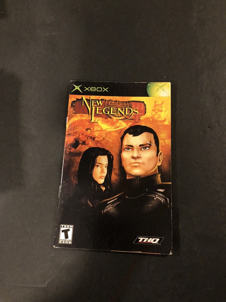 New legends Xbox Manual Only