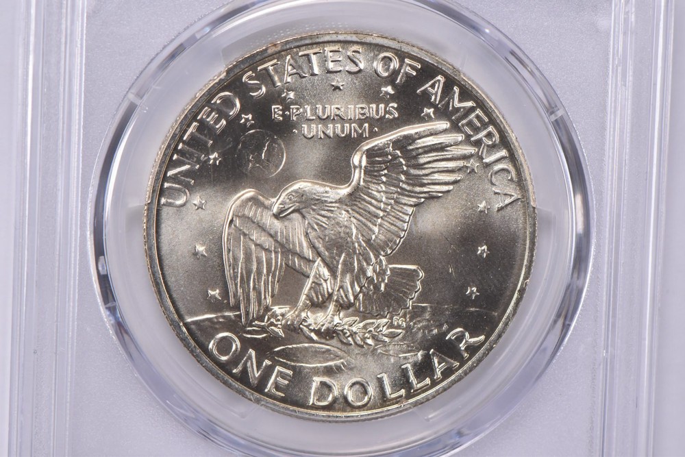 1972-S Eisenhower Dollar Ike Silver MS68 PCGS Blue Label