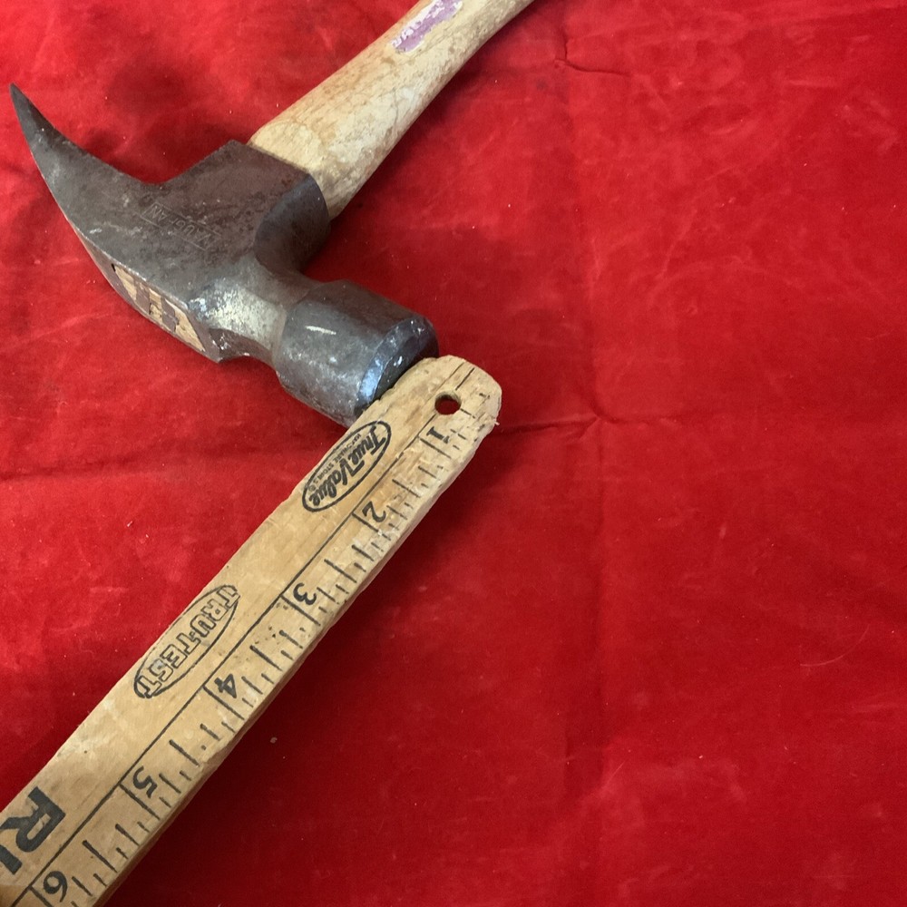 Vaughan Framing Hammer 28oz Hickory Handle Straight Claw Excellent