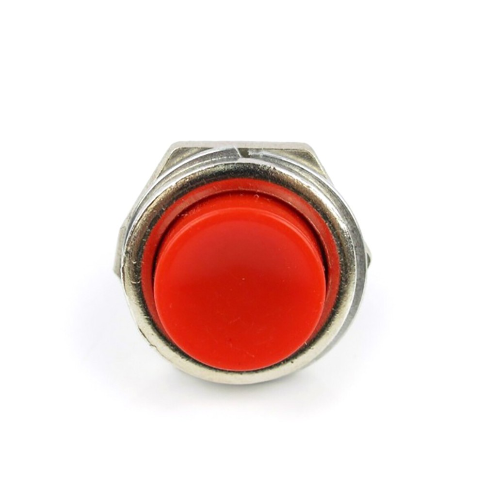10Pcs Round Button Head Power Switch Circle Control Kill Switch Small Self-Reset