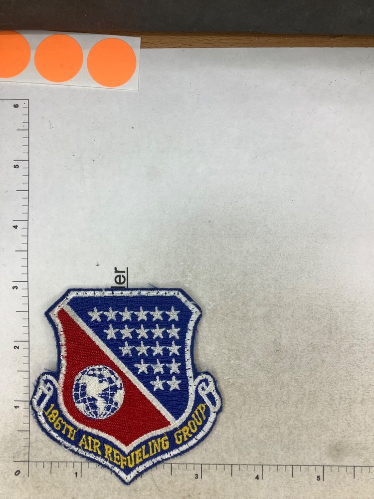 USAF 186th AIR REFUELING GROUP SQUADRON PATCH